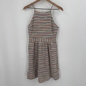 Banana Republic Dress Size 6‎ NWT Tweed Fit & Flare Striped Pockets